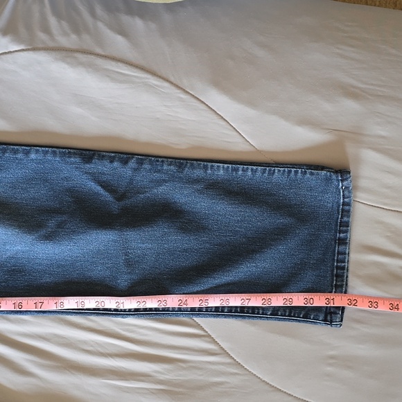 Democracy "Ab"solution,  Straight Leg, Size 12, Dark Blue Jeans - Picture 2 of 6